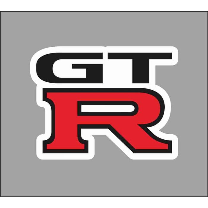 Cutting Sticker / Stiker Nissan GTR 6cm