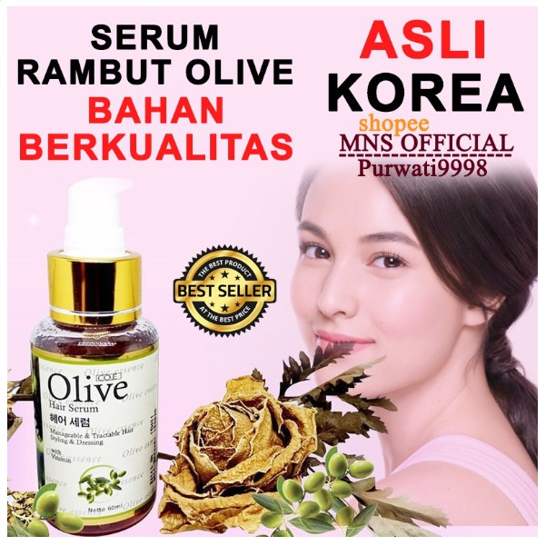 [COD] Serum Zaitun Penyubur Penebal Rambut dalam 7 Hari | SYB Olive Hair Serum BPOM