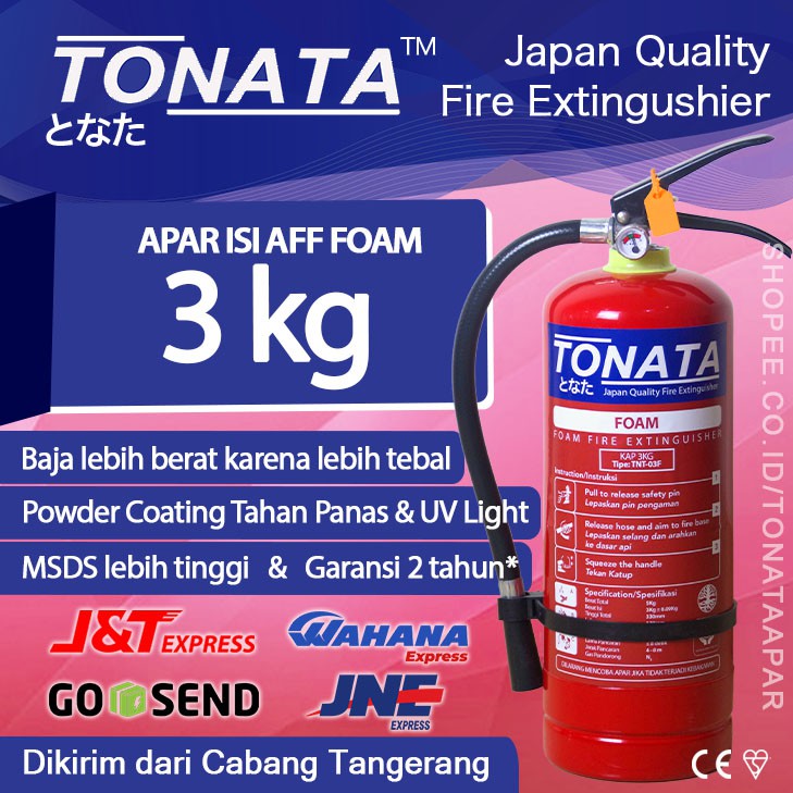 APAR 3KG TONATA / FOAM 3 KG / Set Komplit