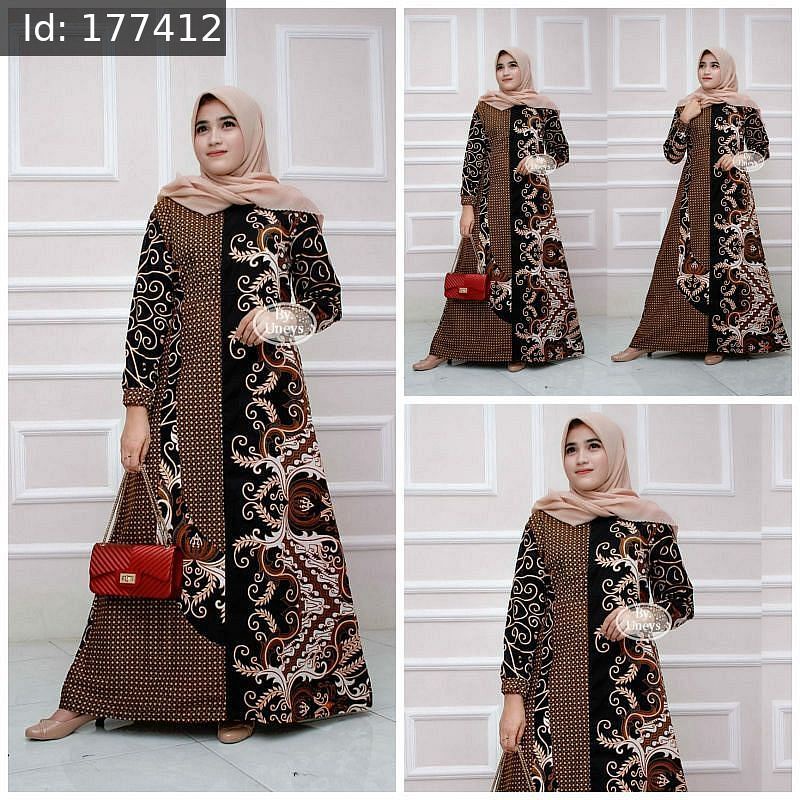 GAMIS ORIGINAL BATIK KOMBINASI WANITA