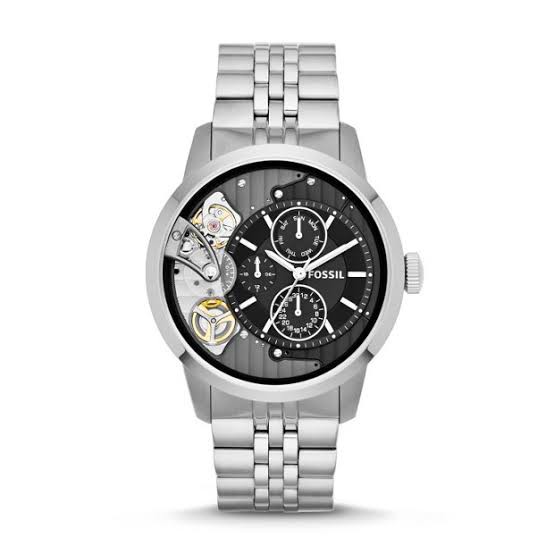 JAM TANGAN PRIA RANTAI AUTOMATIC FOSSIL ME1135