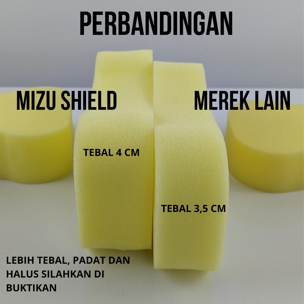 Busa cuci motor / mobil tebal 4 cm spon padat dan spons halus tidak bikin baret foam wash pad cuci bukan microfiber