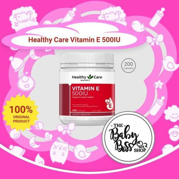 Healthy Care Vitamin E 500Iu 200 Kapsul