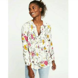 ONETA BAJU WANITA BIGSIZE BLOUSE JUMBO OLD NAVY FLOWER ONETA BAJU WANITA BIGSIZE BLOUSE JUMBO OLD NAVY FLOWER