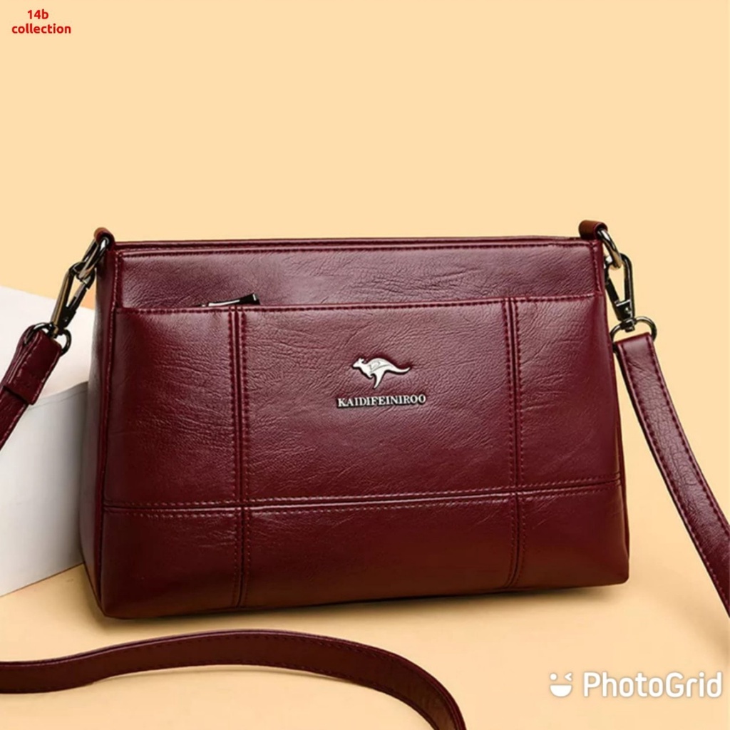 NIQABIS Tas Selempang Wanita CLUTCH Kangoroo Tas Bahu Cewek Tas Pesta Mini Bag Perempuan Fashion Korea Murah Cocok Untuk Kado