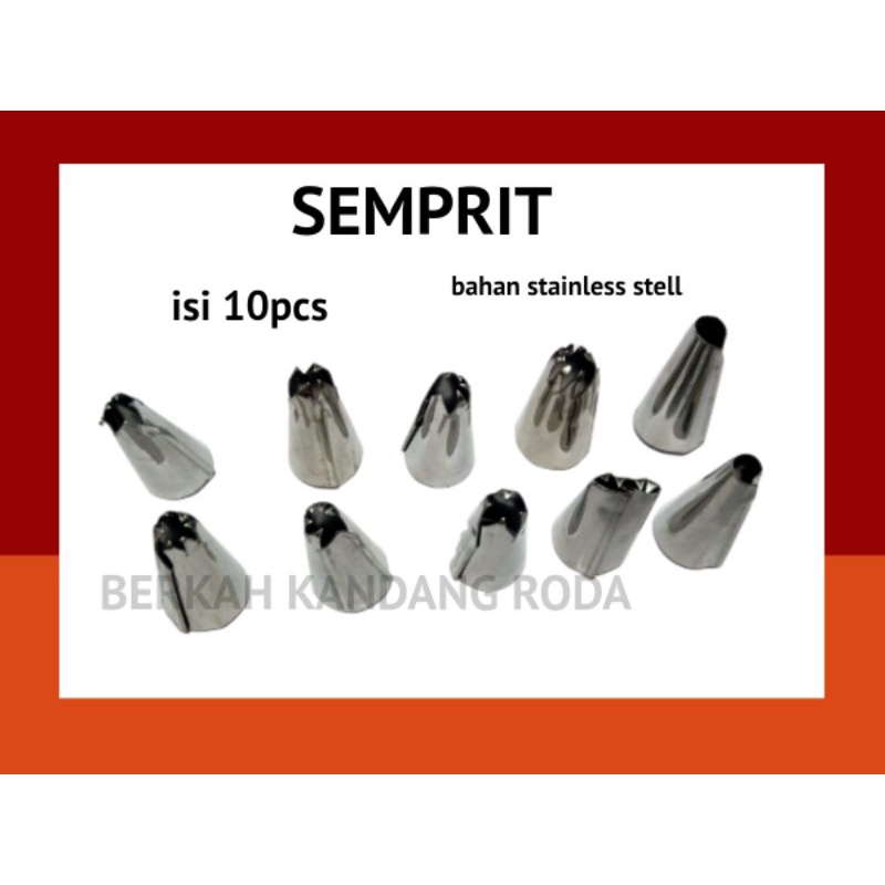 Spuit/ Semprit/ cetakan kue kering isi 10 termurah
