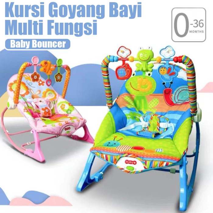 Rocker Bayi / Baby Bouncer / Bouncer Baby / Bouncer / Kursi Goyang Bayi / Kursi Goyang Anak / Toddler kursi bayi Kursi goyang getaran bayi