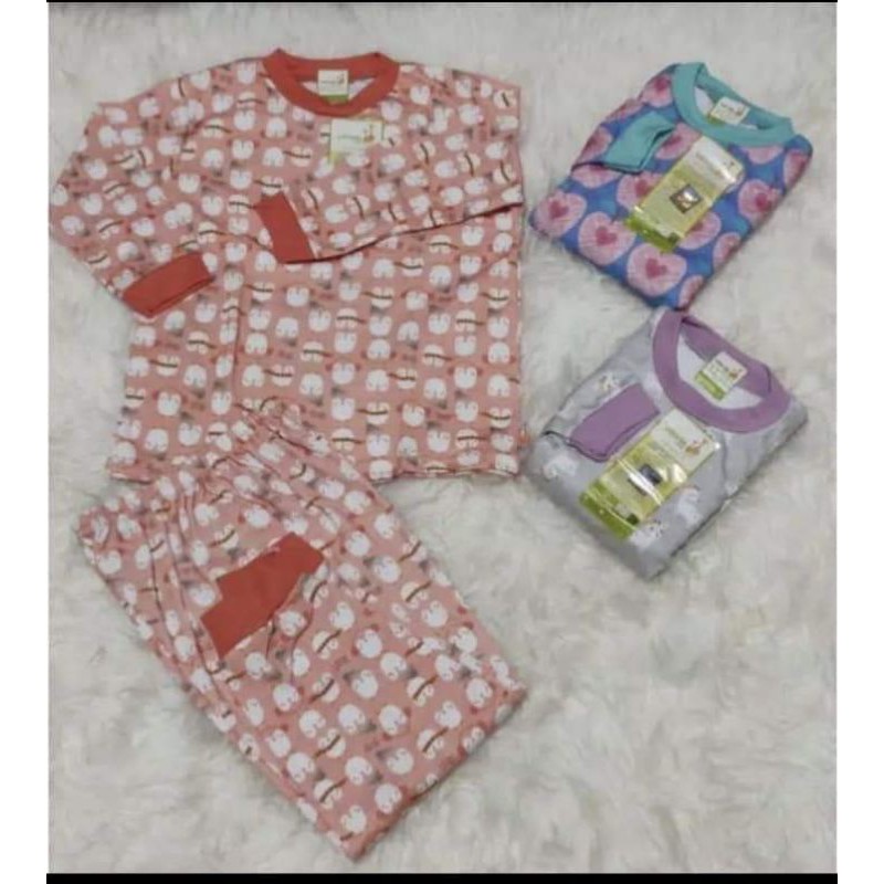 Velvet DW premium girl 3 pcs stelan panjang