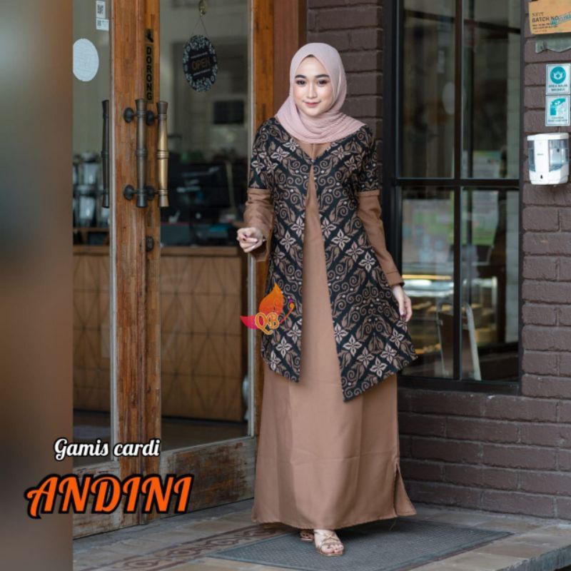 GAMIS BATIK,GAMIS KOMBINASI