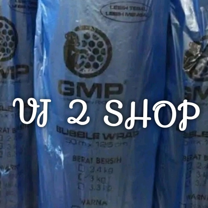 

Plastik Bubble wrap GMP hitam/bening 50M x 125Cm - Hitam