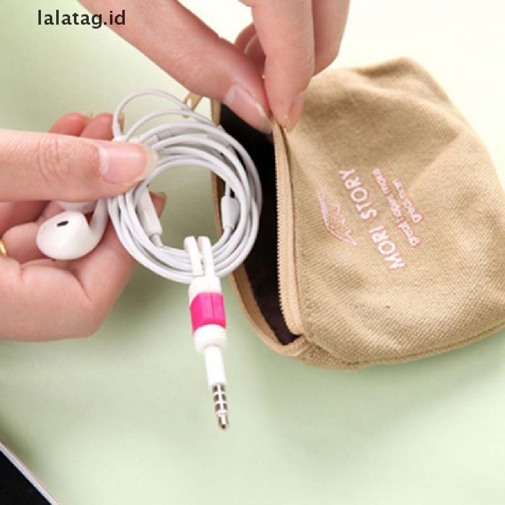 (Flyag) Sleeve Pelindung Kabel earphone / Charger Handphone (ID)