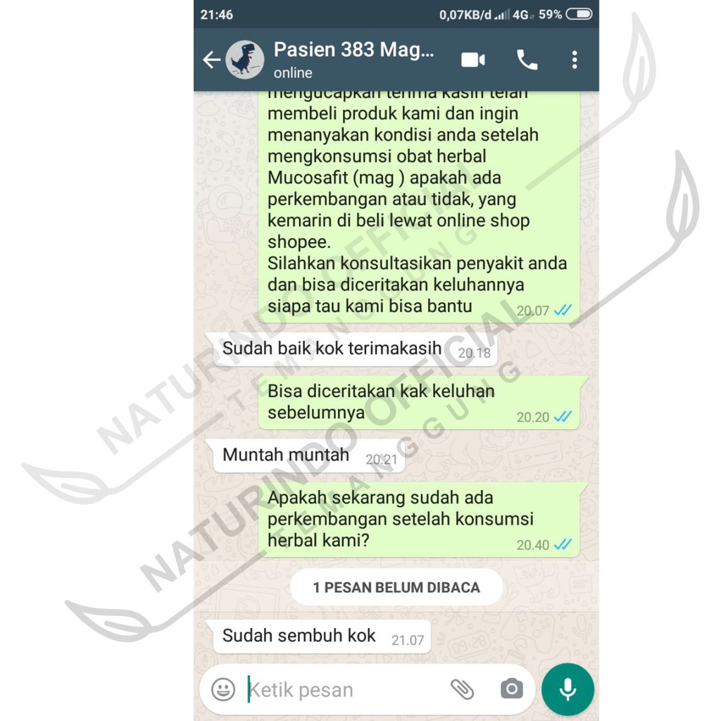 Obat Maag magh Kronis Ampuh Asam Lambung gerd Herbal Akut Jepang cina 606 anak anak dewasa mucosafit naturindo-5