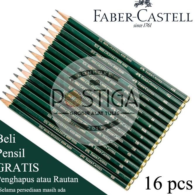 

he✣Laris PAKET LENGKAP 16 TIPE PRO MENGGAMBAR SKETSA & MENULIS 8B-B, HB-6H 42 ✣