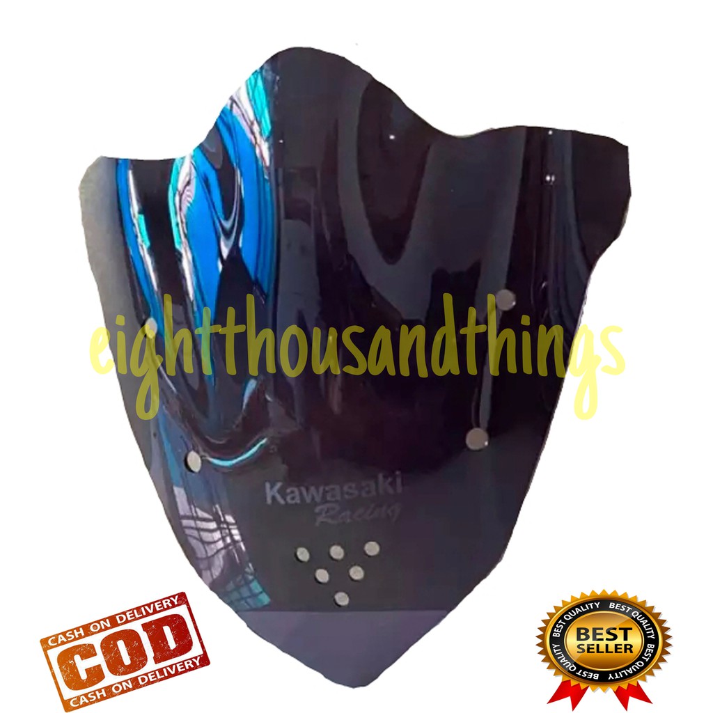 Visor Bening Ninja 150 R / Windshield Riben Ninja Kepala Barong