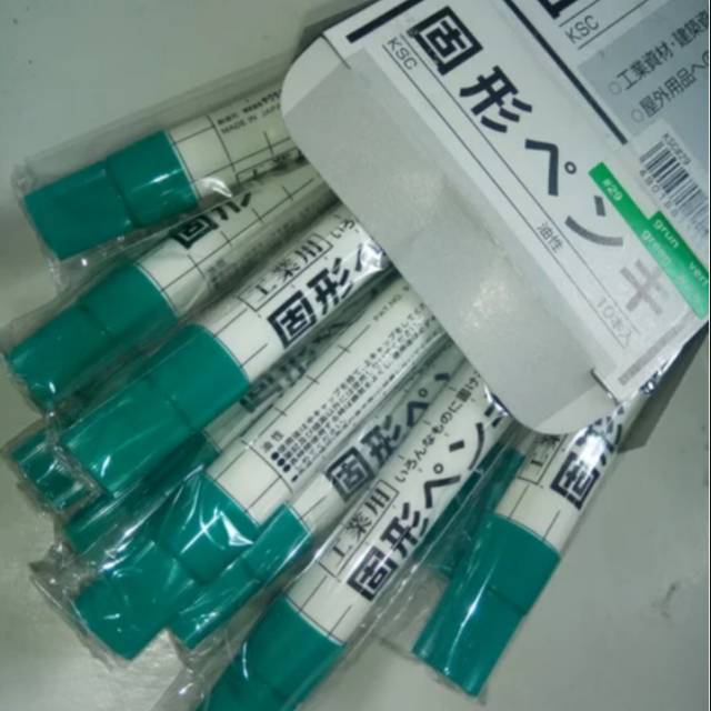 

Solid Steel MARKER SAKURA Green - Spidol Penanda Besi Permanen Hijau spidol hijau merk sakura