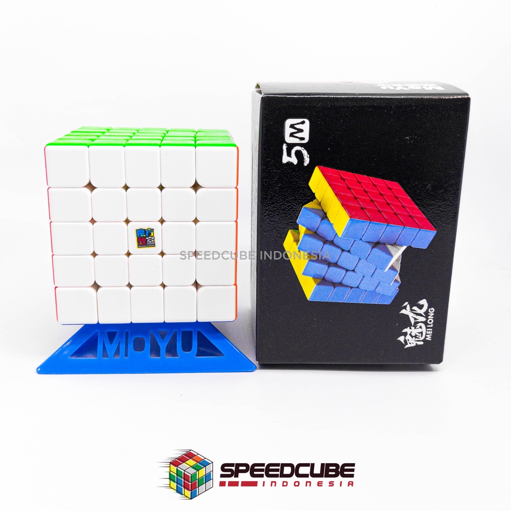 Rubik 5x5 Magnetic Meilong Moyu - 5x5x5 Rubik Magnet Terbaik, Murah &amp; Original Stickerless