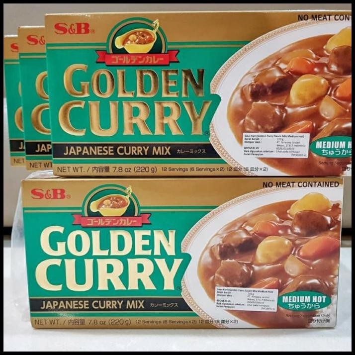 

Flash Sale - Golden Curry / Hijau S&B / Kari Jepang / Kare Jepang