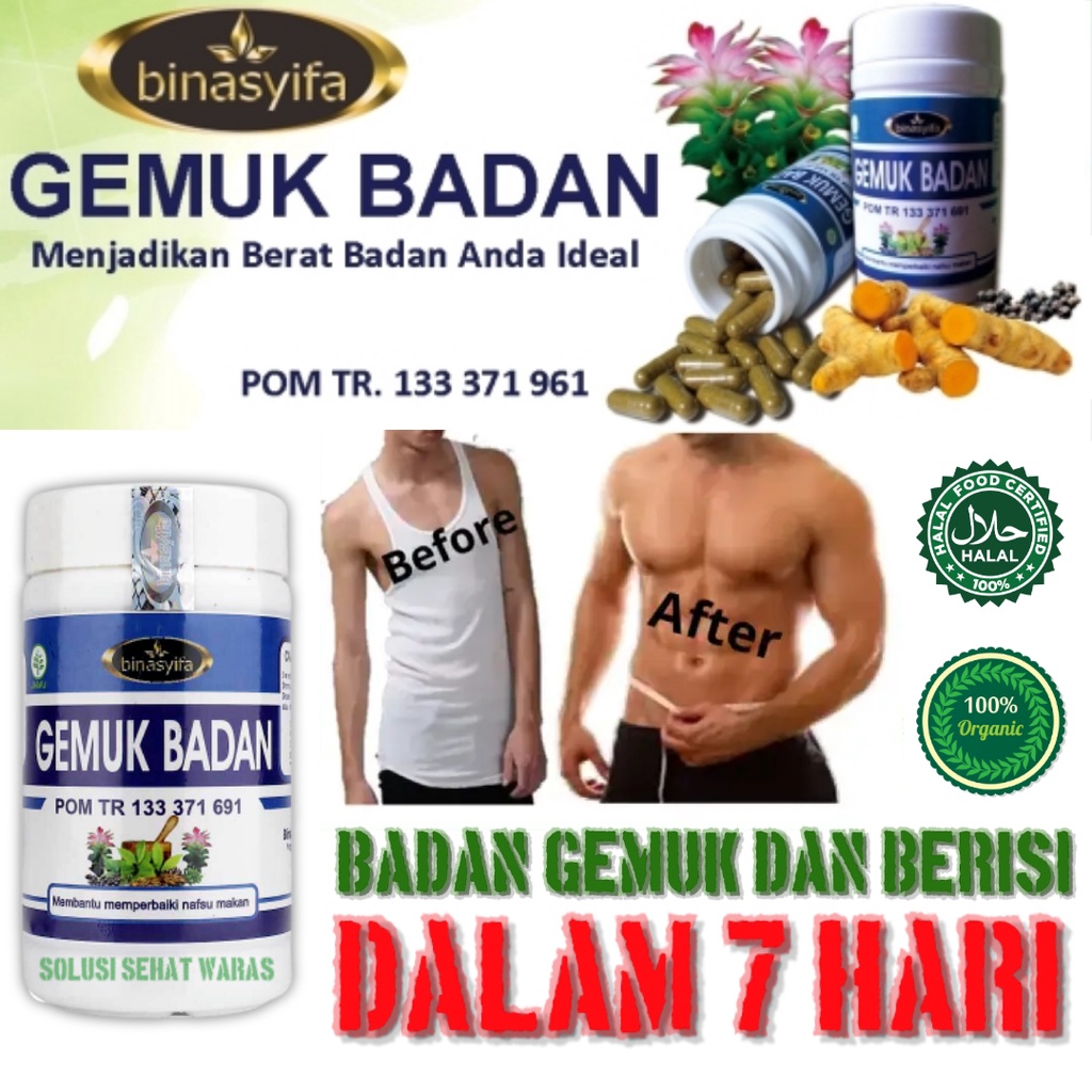 PROMO pengemuk badan obat penggemuk badan dewasa vitamin penggemuk badan vitamin gemuk badan dewasa