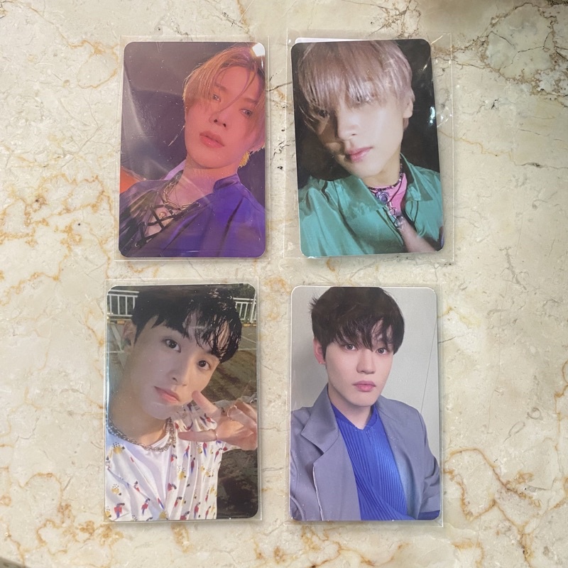 NCT 127 DREAM MARK HAECHAN YUTA CHENLE STICKER UNIVERSE FAVORITE PHOTOCARD OFFICIAL