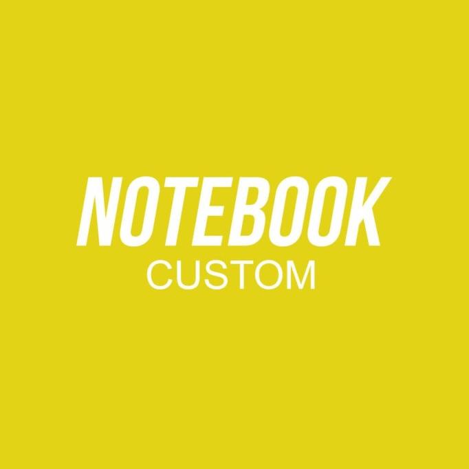 

[[COD]] Note Book Custom A5 200 Lembar Hardcover Kertas Garis OBRAL Kode 1368