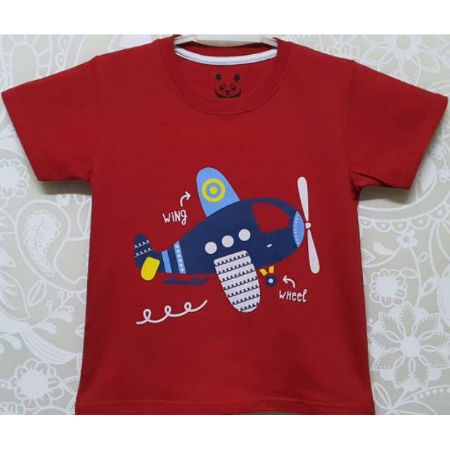  Baju  Kaos Anak  Air Plane 1 10 Th Shopee  Indonesia