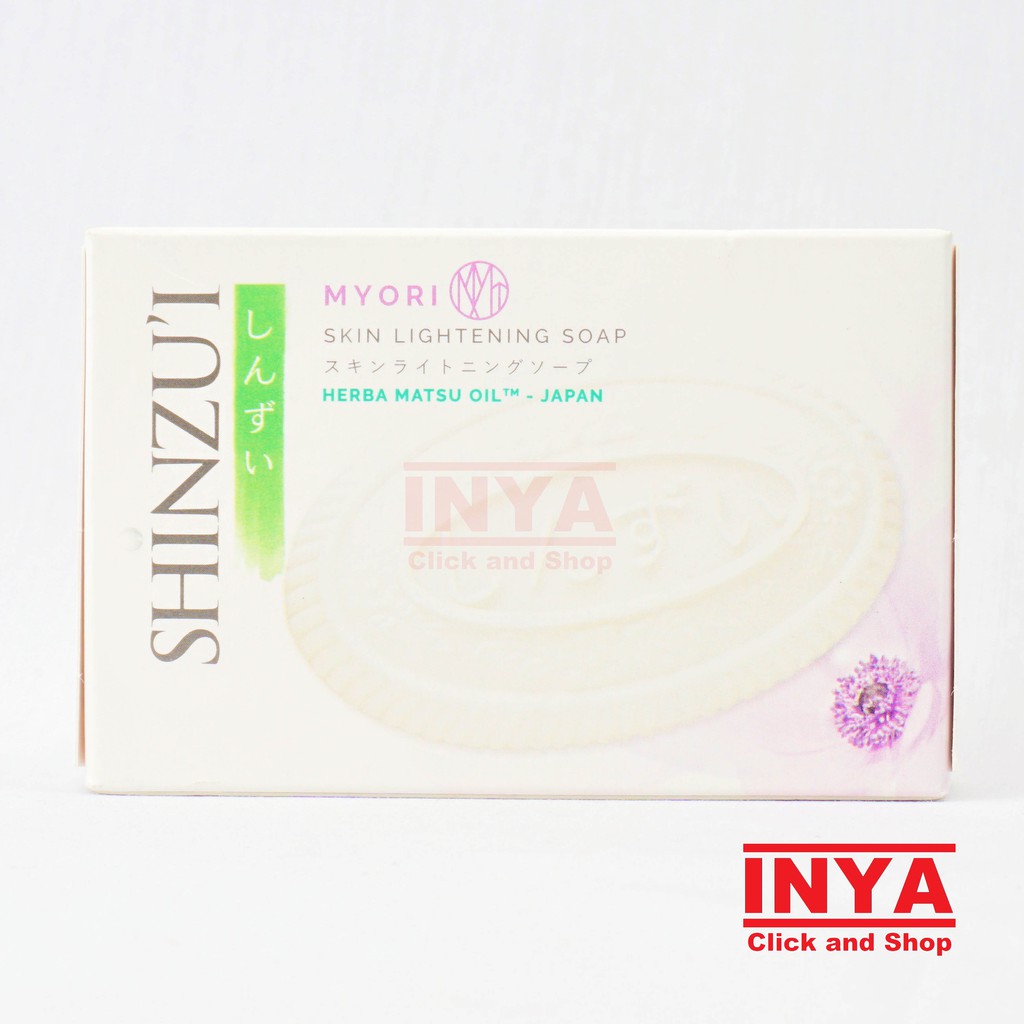 SHINZUI MYORI SKIN LIGHTENING SOAP BAR 85gr - Sabun Batang