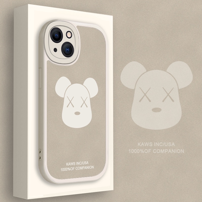 Casing Soft Case Motif Violent Bear Untuk iPhone 6 / 7 / 8 + / X / XR / Xs Max 13 / 11 Pro Max