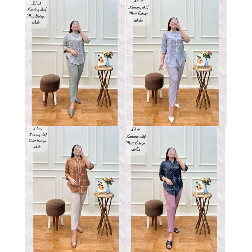 SET BOTEGA -ONE SET BOTEGA-BOTEGA  Ld 115 PC 100  Mat sakila ANNISA