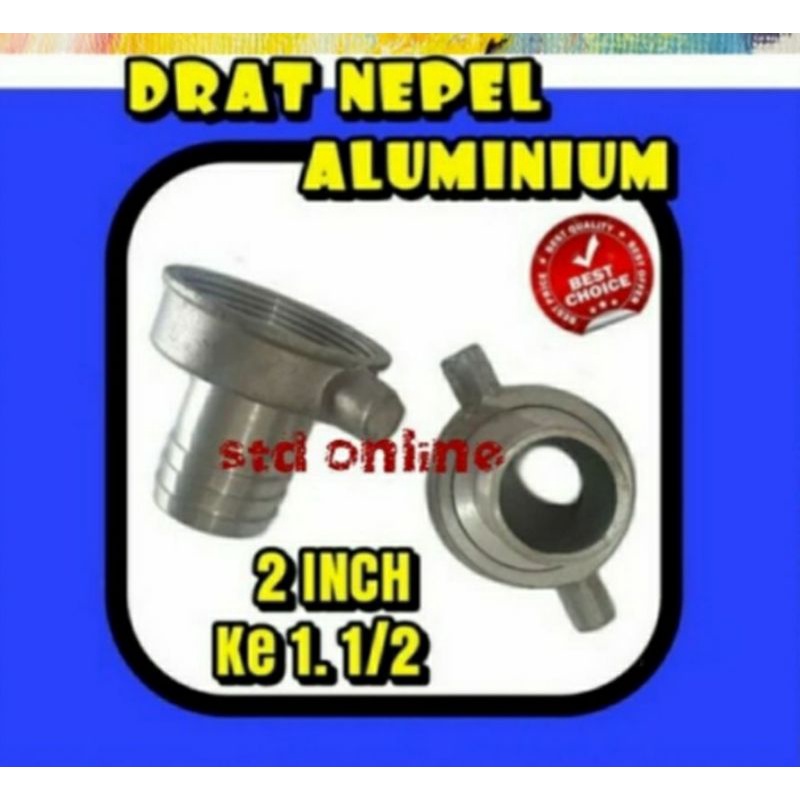 SOCK AIR ALKON 2IN ALUMUNIUM SOCKET DRAT ALKON 2 INCH