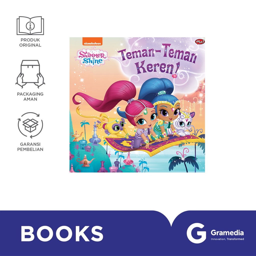 Gramedia Bali - Shimmer &amp; Shine : Teman-teman Keren!