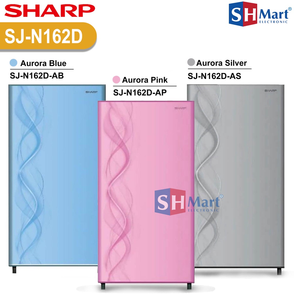 KULKAS SHARP 1 PINTU SJ-N162DA / SJ-N182DA / SJ-N192DA SAKURA SERIES GARANSI RESMI (MEDAN)