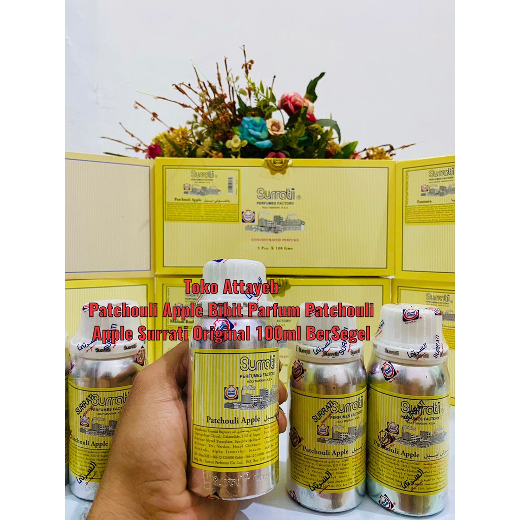 Patchouli Apple Bibit Parfum Patchouli Apple Surrati Original 100ml BerSegel