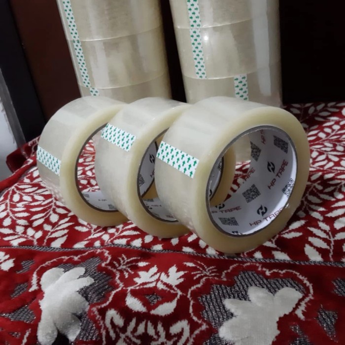 

PROMO LAKBAN 48 MM X 90 YARD HOKI HP TAPE HUSUS GOJEK/GRAB 1DUS=72ROL - BENING