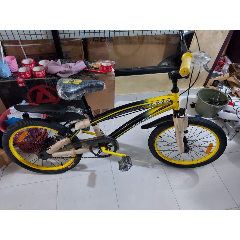 (JNE) Sepeda BMX 20" WIMCYCLE type BLADE ROTOR dan PRO REACTOR