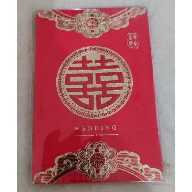 

Angpao Pendek Hi wedding tebal 8x12