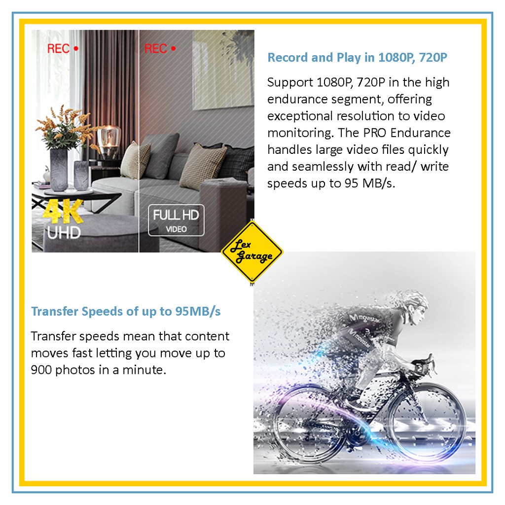 Memory Card Micro SD 128GB 64GB Class 10 100MB/s Bcare Garansi Resmi