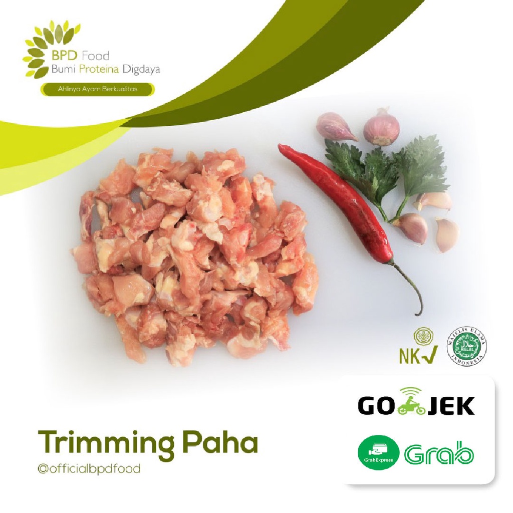 

TRIMMING PAHA 1KG HALAL