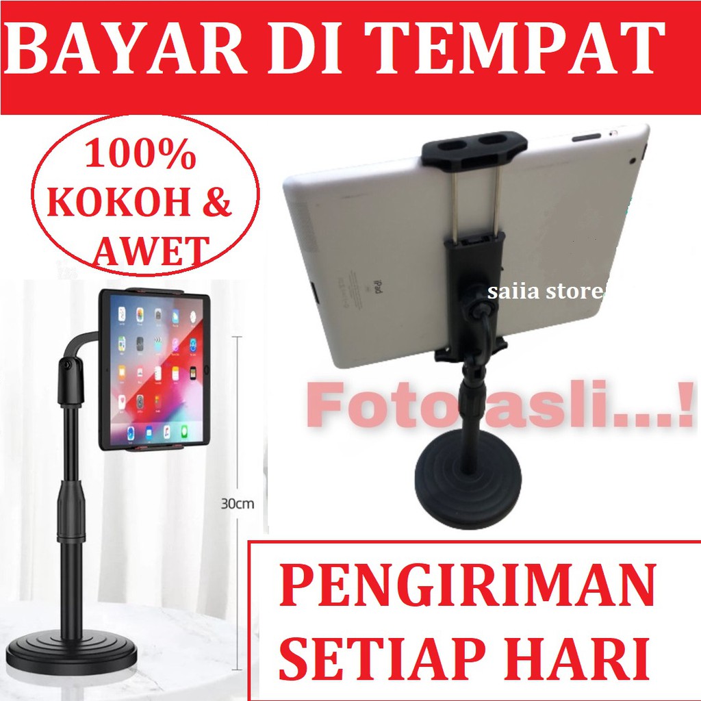 Holder untuk Smartphone bisa di Putar 360&quot; - Cocok Buat Smule, Live Fb, Youtube, Nonton , Video Call