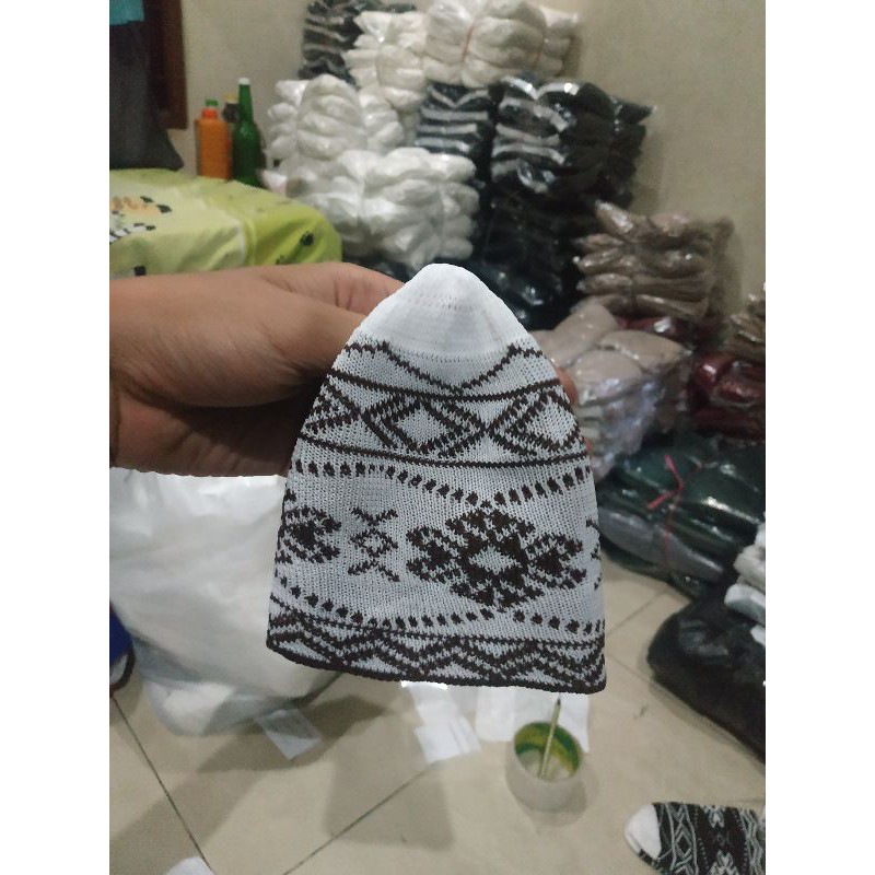 PECI RAJUT MURAH TEBAL BANGET PREMIUM POLOS ANAK DEWASA MERCAN BAYI UMROH HAJI SOUVENIR NANAS MOTIF