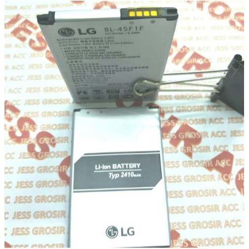 Battery Batre Baterai LG K3 K4 2017 M160E , K8 2017 M200N BL-45F1F , BL4F1F