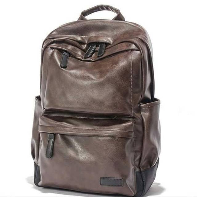 TAS RANSEL KULIT PRIA MORRENO (BROWN)