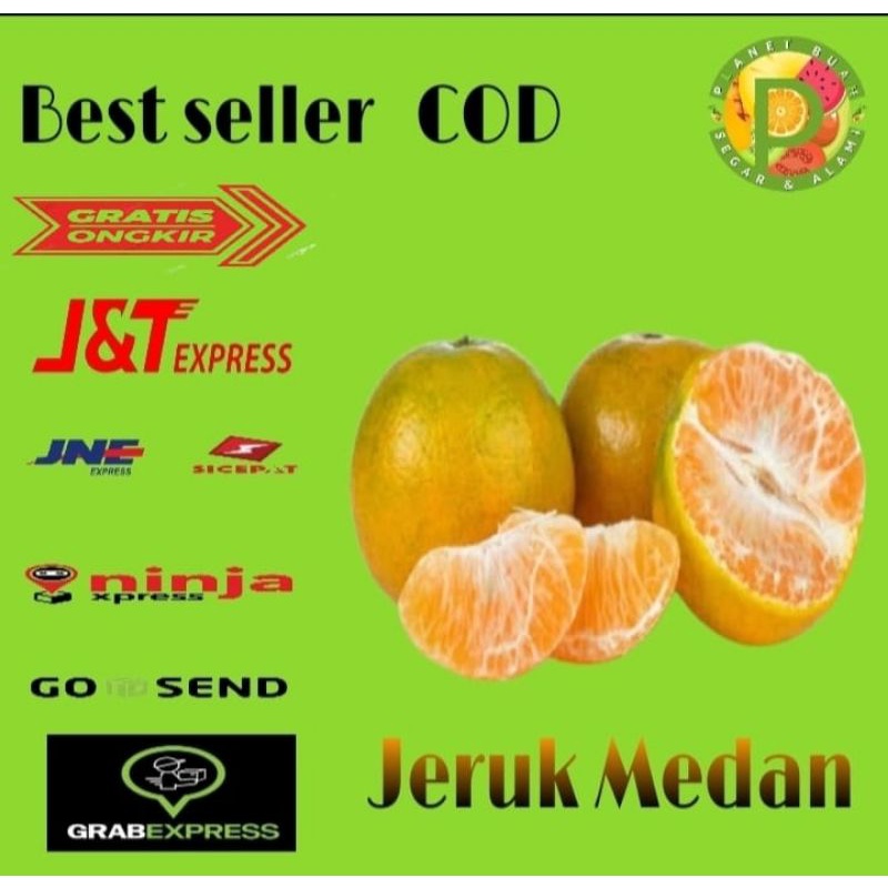 Jual Buah Jeruk Medan Asli Berastagi Buah Lokal Segar Manis Shopee