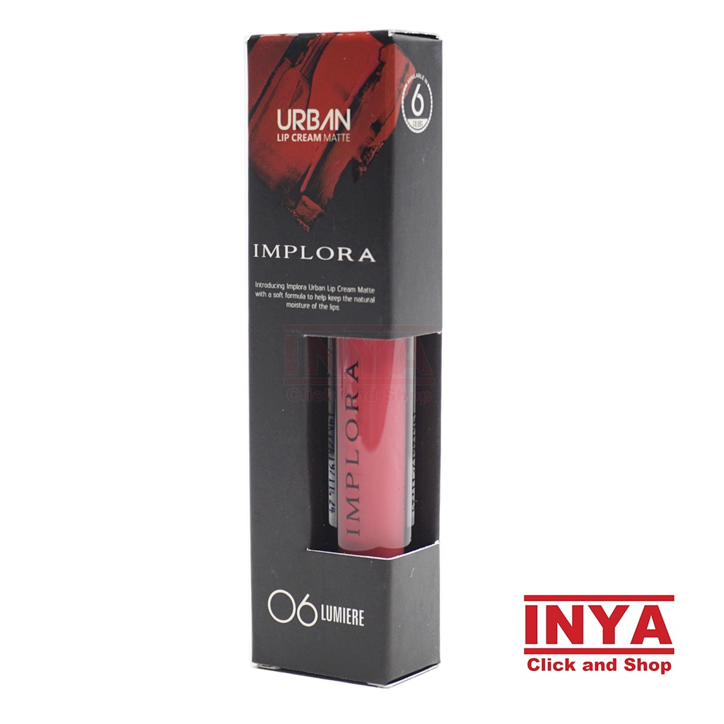 IMPLORA URBAN LIP CREAM MATTE 06 LUMIERE 2.9gr