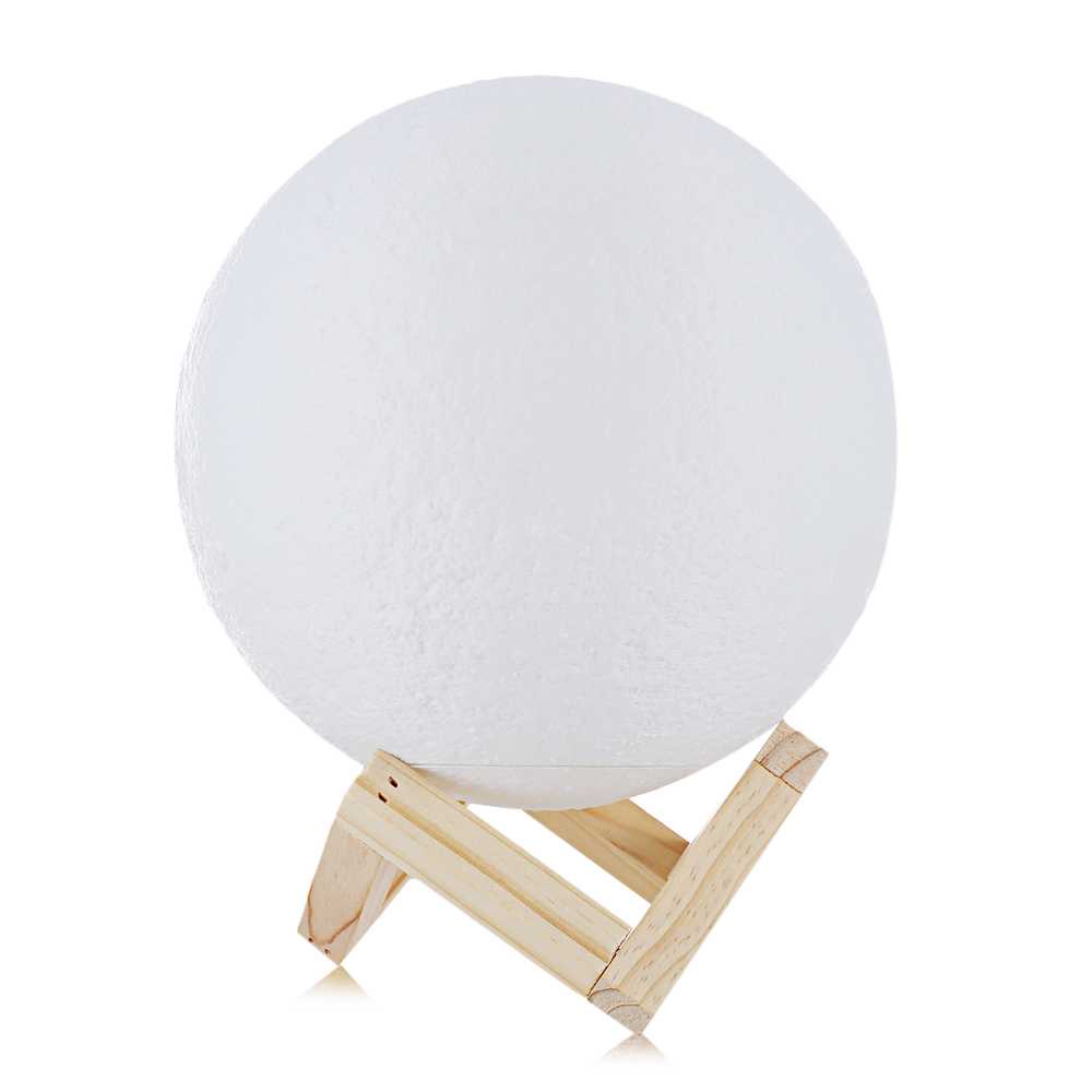 TD-DHA TaffLED Lampu Tidur 3D Printed Moon Night Light Table Lamp - 3DPML