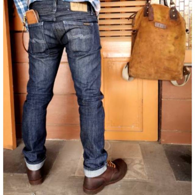 grim tim dry pure indigo selvage