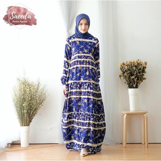 GAMIS VANESA MOTIF TERBARU RAYON PREMIUM 2020 BUSUI WANITA