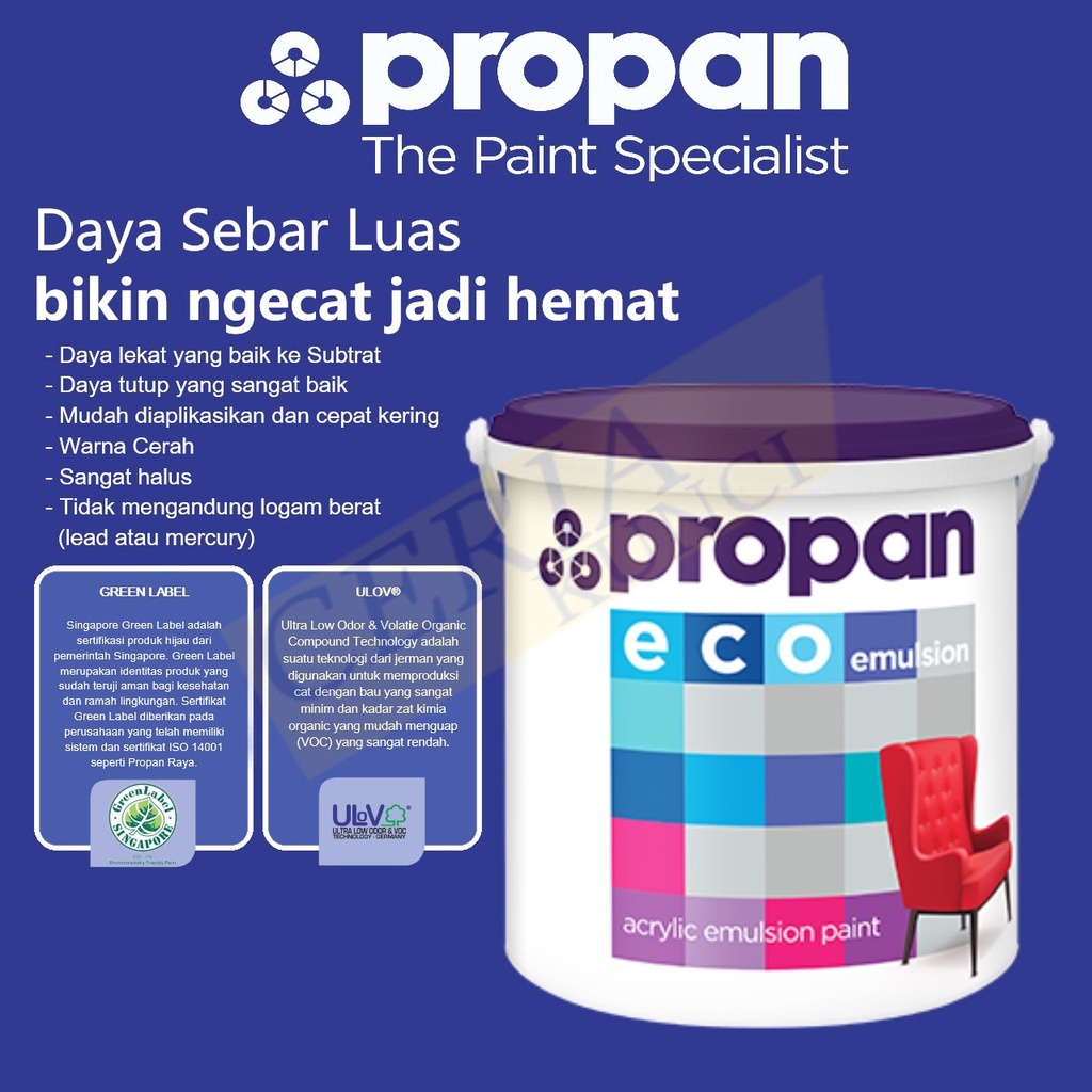 Cat Tembok Propan Warna Cream - Perumperindo.co.id