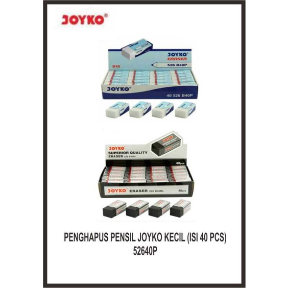 

Penghapus pensil Joyko Kecil B40p
