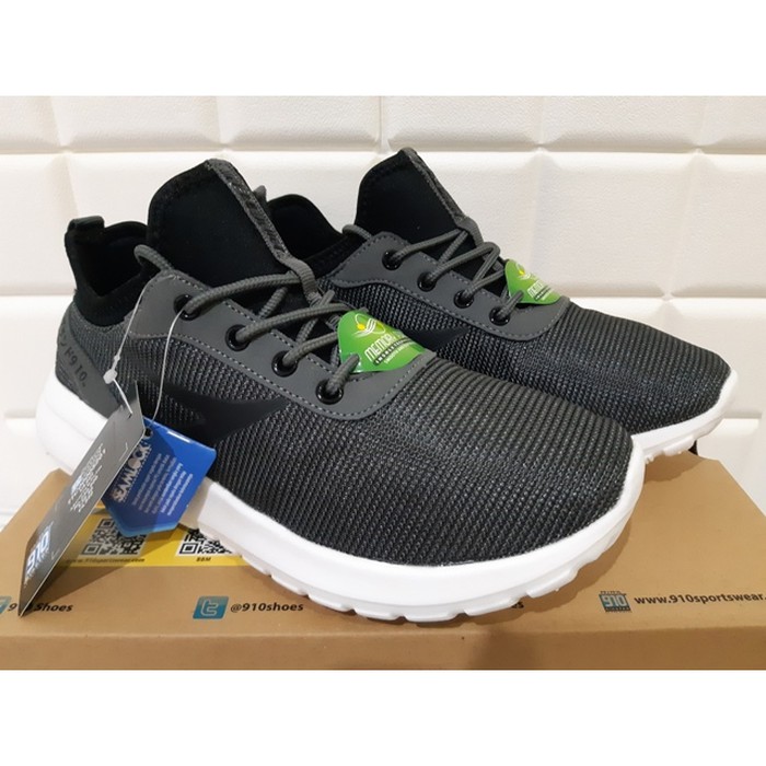 ORIGINAL Sepatu Running / Sneakers 910 NineTen Yasei Abu / Hitam