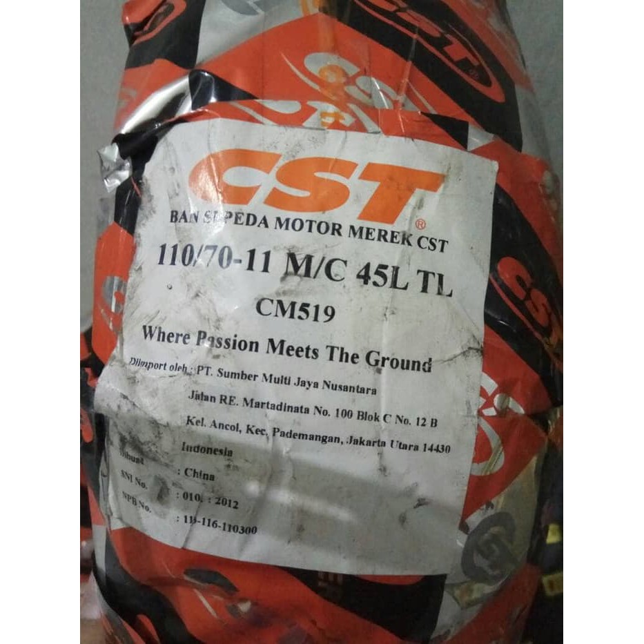 (100% GOOD QUALITY) Ban depan CST VESPA LX LXV V S 125 150 110 70 ring 11